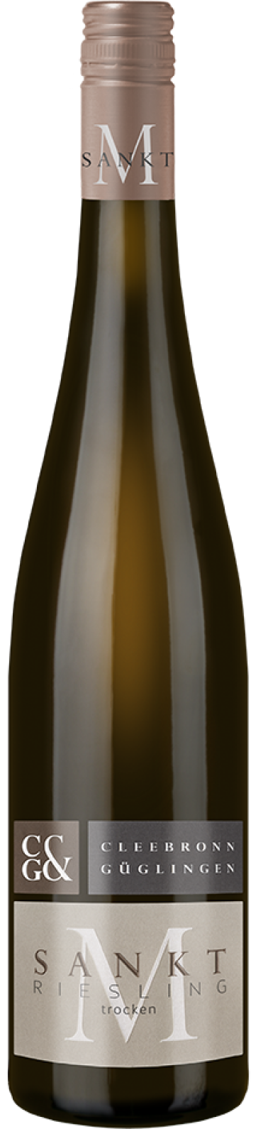 Weingartner Cleebronn & GÃ¼glingen, Sankt M Riesling Trocken, 2021